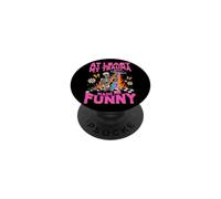 Al Menos Mi Trauma Me Hizo Divertido Diseño Esquelético PopSockets PopGrip Adhesivo