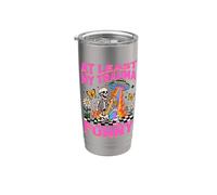 Al Menos Mi Trauma Me Hizo Divertido Diseño Esquelético Vaso térmico de acero inoxidable de doble pared