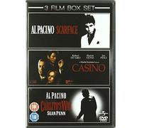 Al Pacino - 3 Film Box Set: Casino / Scarface / Carlito'S Way [Edizione: Regno Unito] [Reino Unido] [DVD]