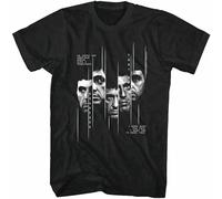 Al Pacino Actor Men's T-Shirt Unisex Black Cotton Print tee Shirts XXL