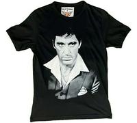 Al Pacino Scarface Best Movie Poster Pacino Men's T-Shirt Unisex Black Cotton Print tee Shirts S
