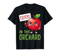 Al recolector de Manzanas más Lindo del huerto le Encanta Recoger Manzanas a los niños Camiseta