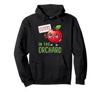 Al recolector de Manzanas más Lindo del huerto le Encanta Recoger Manzanas a los niños Sudadera con Capucha