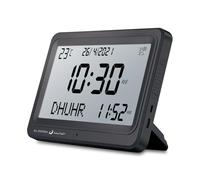 Al salama Reloj Azan Automático Mundial Digital 8 Azan Sonidos de Oración Musulmana Reloj para Decoración del Hogar (Negro)