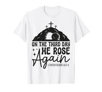 Al Tercer día resucitó Corintios 15 3 Resurrección Camiseta