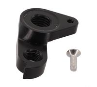 Al-uminium - Desviador trasero para bicicleta con suspensión A, extensión de V fresado CNC, compatible con STV-10, soporte trasero Derailleur negro