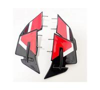 ala aerodinámica Alerón Deflector aerodinámico para carenado Lateral de Motocicleta S1000RR 2023 2024 Winglets(Red Sticker)