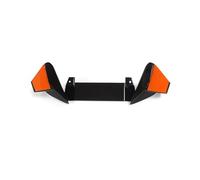 ala aerodinámica Carenado De Motocicleta con Alerón Delantero Fijo, Cubierta Inferior, Alerón Lateral, para RC390 2024 RC16 2024 RC8C 2024 2023 2022 Alerón Aerodinámico(Black-Orange)