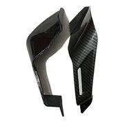 ala aerodinámica para CBR650R para CBR500R para CBR400R 2019 2020-2024 Espejos Motocicleta Winglets Alas Laterales Aerodinámicas Spoiler Carenado Alerón Aerodinámico(Carbon Fiber)