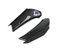 ala aerodinámica para S1000RR 2010-2018 HP4 Motocicleta De Fibra De Carbono Cubierta del Panel del Carenado Alerones De Fuerza Descendente Winglets(Carbon Pattern Black)