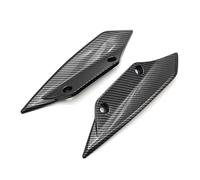 ala aerodinámica para S1000RR 2015 2016 2017 2018 S 1000 RR S1000 RR Parabrisas Carenado ala Cubierta ABS Plástico Alas Aerodinámicas Delanteras Winglets(Carbon Fibre)