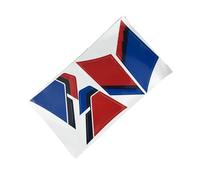ala aerodinámica para S1000RR S1000 RR M1000RR Carenado Lateral De Motocicleta 2023 Winglet Alerón Deflector Aerodinámico Y Pegatinas Winglets(Tricolor Sticker)