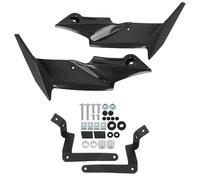 Ala Alerón Delantero De Motocicleta, Alerón Aerodinámico Para CBR600RR 2024-2025(Carbon Fiber Pattern)