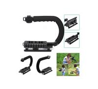 ALA C-Shaped Video Stabilizer Handle Grip Mount for iPhone Samsung Camera 21 x 25 cm Black