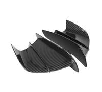 Ala Carenado Compatible Con Yamaha Para R6 Para R3 Para R125 Alerón Lateral De Motocicleta Alerones De Motocicleta Aerodinámicos Para Alerón Alerón Fijo Universal(Black2)
