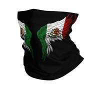 ala De La Bandera Mexicana De México Hombre Mujer Sombreros Durable Bandana Microfibra Pasamontañas para Correr Motocicleta Cámping