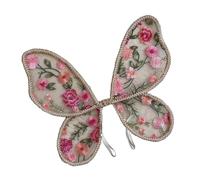 Ala de mariposa para niños, encaje de ala de mariposa, encaje angelical de 550 mm para encantadoras sesiones de fotos y actuaciones, disfraz para niños