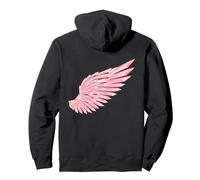 ala de Piedras Preciosas minerales de Sudadera con Capucha