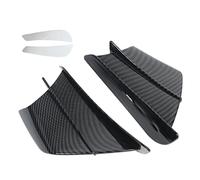 Ala de Viento para Motocicleta, 1 par de Alas Aerodinámicas para Motocicleta Estilo de Fibra de Carbono Carenados Laterales Winglets Ajuste Universal