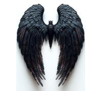 Ala Diamond Painting Alas De áNgel Diamond Painting Kit Completo, Pintura Diamante Adultos Niños, 5D Cristal Strass Punto de Cruz Puzzle Manualidades para Decoración de Pared del Hogar 60x80cm 2t-932