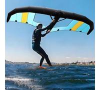 Ala inflable de windsurf - lámina de viento para hidrofool, vela de surf de mano con ventana para deportes acuáticos y kitesurf