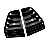 Ala Lateral Alerón Trasera Para VW Para Golf Para MK5 Para Rabbit Para GTI 5 Puertas 2004-2008 Cubierta Persiana Ventana Rejilla Alerón Embellecedor Lateral Trasero(Glossy Black)