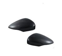 Ala Lateral De Puerta Compatible Con Ford Para Fiesta Para MK7 2009 2010 2011 2012 2013 2014 2015 2016 2017 Cubiertas De Espejo Pintadas En Fibra De Carbono Negra Tapas Carcasas.