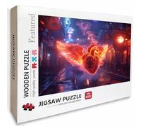 Ala Puzzle Madera, Vista Nocturna Puzzle 5000 Piezas Adultos con Compact Box 156x105cm, Rompecabezas Desafiante, Juegos de Rompecabezas Creativos para Hombres Mujeres Adolescente, Regalos niñas 1-1710