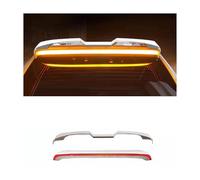 Ala trasera con luz Led Compatible con Toyota Prado Land Cruiser 2008-2021 convertir alerón luz de freno Kit de carrocería accesorios de coche(2010-2021)