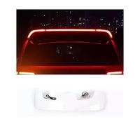 Ala trasera con luz Led Compatible con Toyota Prado Land Cruiser 2008-2021 convertir alerón luz de freno Kit de carrocería accesorios de coche(White)