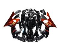 Ala Viento Carenado de carrocería rojo y negro para motocicleta para Thundercat para YZF600R YZF-600R YZF600 YZF 600 R 600R 1996-2007