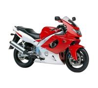 Ala Viento Carenado de carrocería rojo y negro para motocicleta para Thundercat para YZF600R YZF-600R YZF600 YZF 600 R 600R 1996-2007
