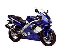 Ala Viento Carenado de carrocería rojo y negro para motocicleta para Thundercat para YZF600R YZF-600R YZF600 YZF 600 R 600R 1996-2007