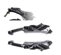 Ala Viento Kit de carenado lateral con protector depósito combustible fibra carbono seca 3K para motocicletas para FZ10 MT10 (2016-2021)