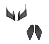 ala Viento Motocicleta para CB650R 2019-2023 Protector De ala De Motocicleta Marco De Carenado Paneles Laterales Tapa De Tanque, Protector De Carcasa Alerón Moto(Wing and Black Side)