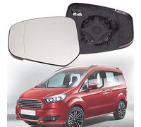 ALaaaaL Cristal de Espejo Retrovisor para Ford Tourneo/Transit Courier 2014-2023,Retrovisor Lateral de Puerta Izquierdo Derecho Reemplazar Accesorios,A-Left