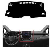 ALaaaaL Cubierta De Salpicadero De Coche para Toyota Corolla E210 2019-2022,Antideslizante Alfombrilla para salpicadero Parasol Alfombra Protectora,B-Lhd Blue Edge