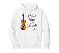 Alabadle con Cuerdas, violín, Violinista, músico de Iglesia Sudadera con Capucha