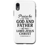Alabado sea Dios Padre de Jesús Escritura 2 Corintios 1:3 Carcasa para iPhone XR
