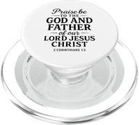 Alabado sea Dios Padre de Jesús Escritura 2 Corintios 1:3 PopSockets PopGrip para MagSafe