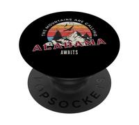 Alabama Awaits The Mountains Are Calling, Smokey Mountains PopSockets PopGrip Adhesivo