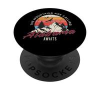 Alabama Awaits The Mountains Are Calling, Smokey Mountains PopSockets PopGrip Adhesivo
