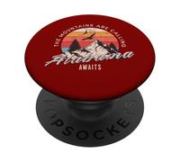 Alabama Awaits The Mountains Are Calling, Smokey Mountains PopSockets PopGrip Adhesivo
