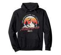 Alabama Awaits The Mountains Are Calling, Smokey Mountains Sudadera con Capucha