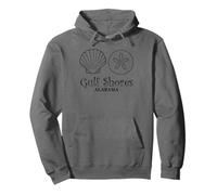Alabama Beach Vacaciones Sheller en Gulf Shores Sudadera con Capucha