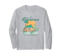 Alabama Gulf Shores Sea Turtle - Recuerdo de vacaciones Manga Larga