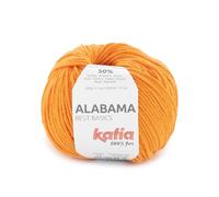 Alabama un acrilico de Katia en ovillos de 50 gramos y 105 metros. (79 - Naranja Flúor)