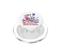 Alabamos al Señor Al Amanecer Rana Cristiano Divertido PopSockets PopGrip para MagSafe