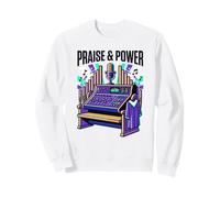 Alabanza y Poder Adoración Iglesia Música Cristiana Ministerio Sonido Sudadera