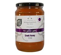 Alabasinis Miel de Tomillo Griega | Miel Artesanal | 950g | Miel de tomillo griega natural y artesanal, con aroma intenso y sabor mediterráneo auténtico.